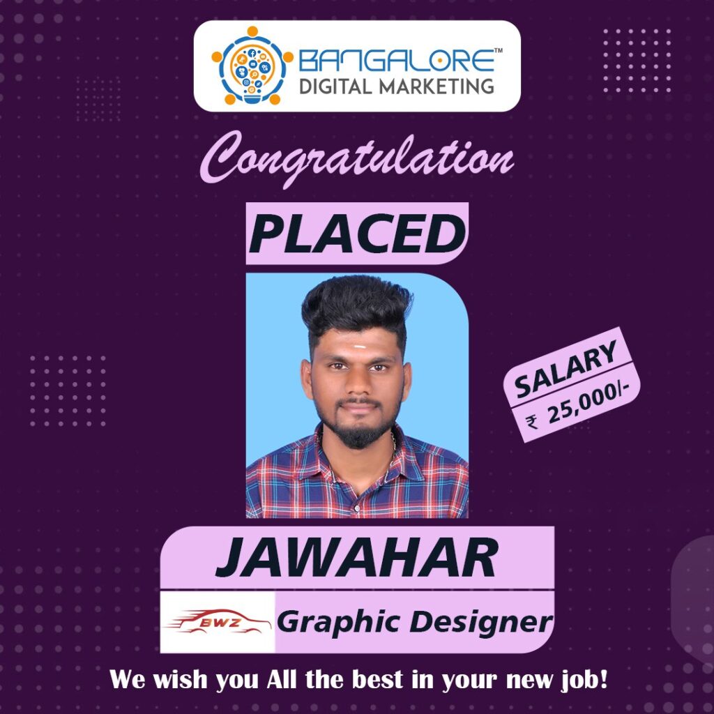 Graphic design course student reviews - placement in bangalore