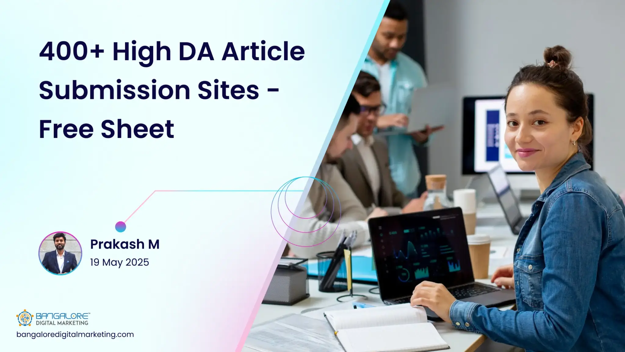 400+ High DA Article Submission Sites - Free Sheet