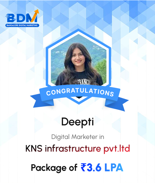 Deepti-Digital Marketer in